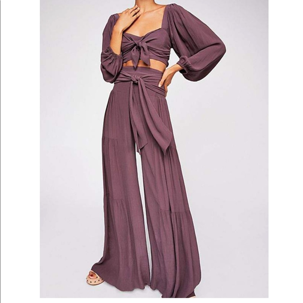 Free People One Palermo long sleeve set
